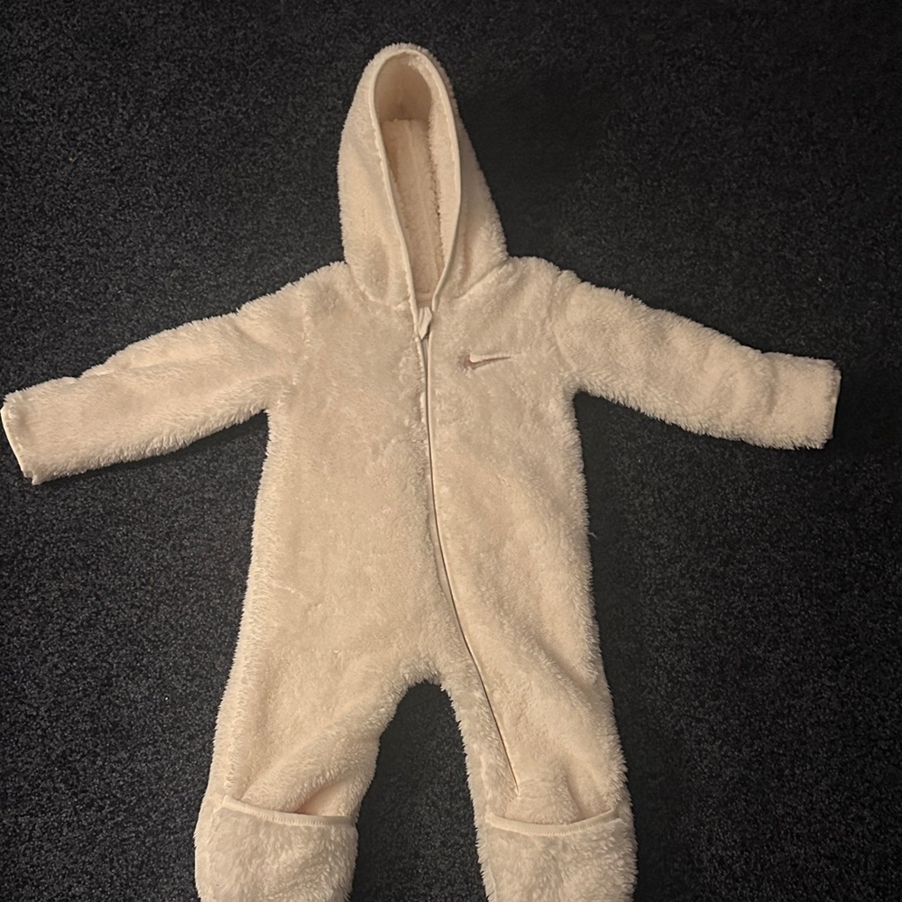 Nike Cream Fleece Kids Bodysuit